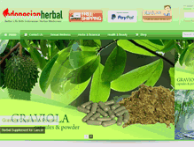 Tablet Screenshot of indonesianherbal.com